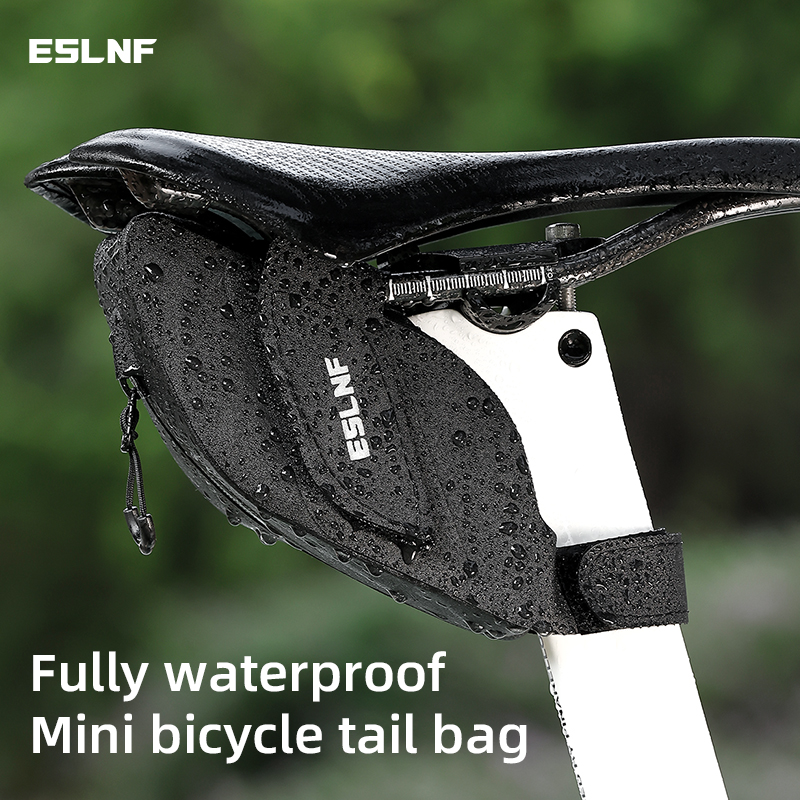 Mountain Biking Waist Pack - Waterproof Bike Saddle Tail Bag Heavy