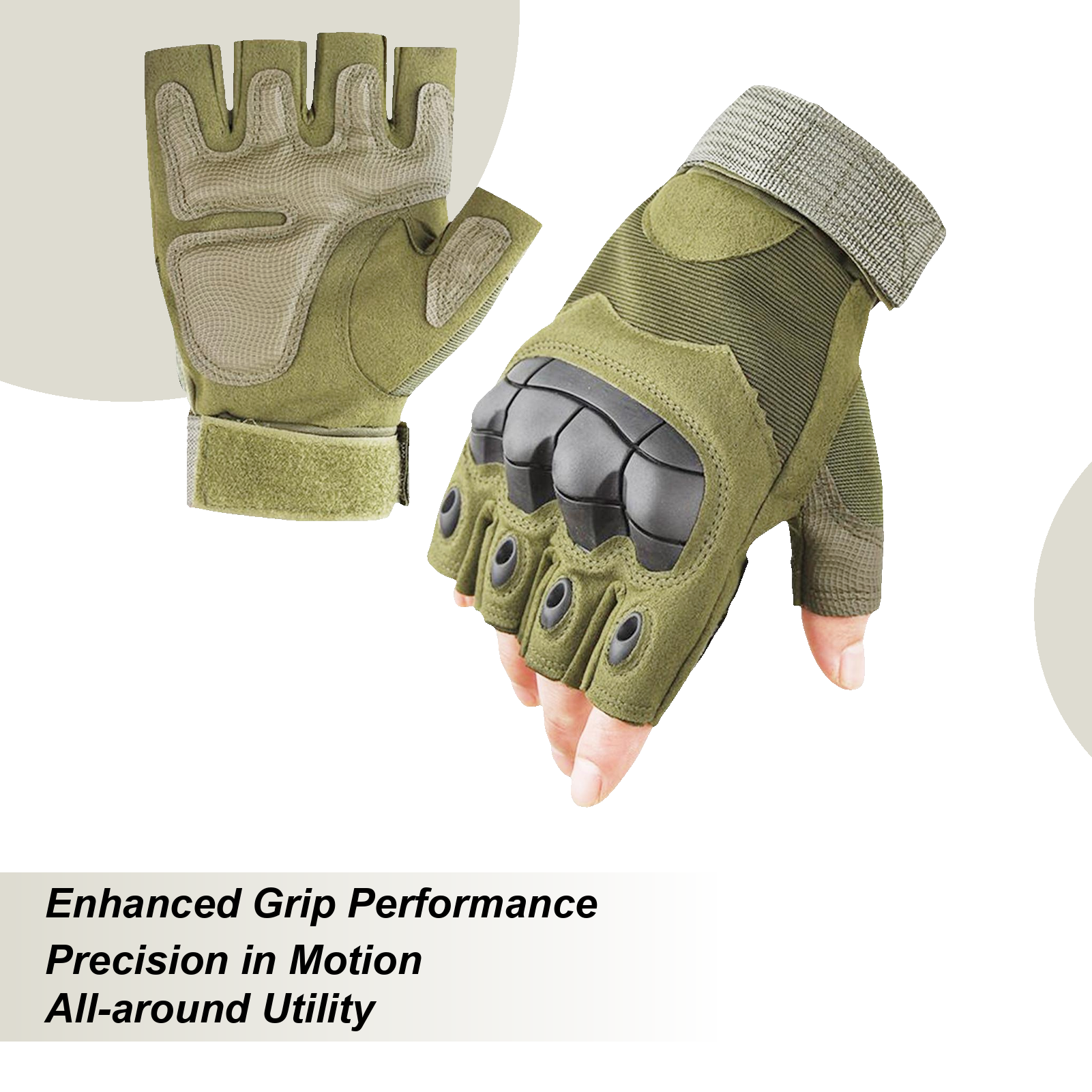 Mountain Biking For Fitness - Bike Gloves Half Finger Shock Absorbing