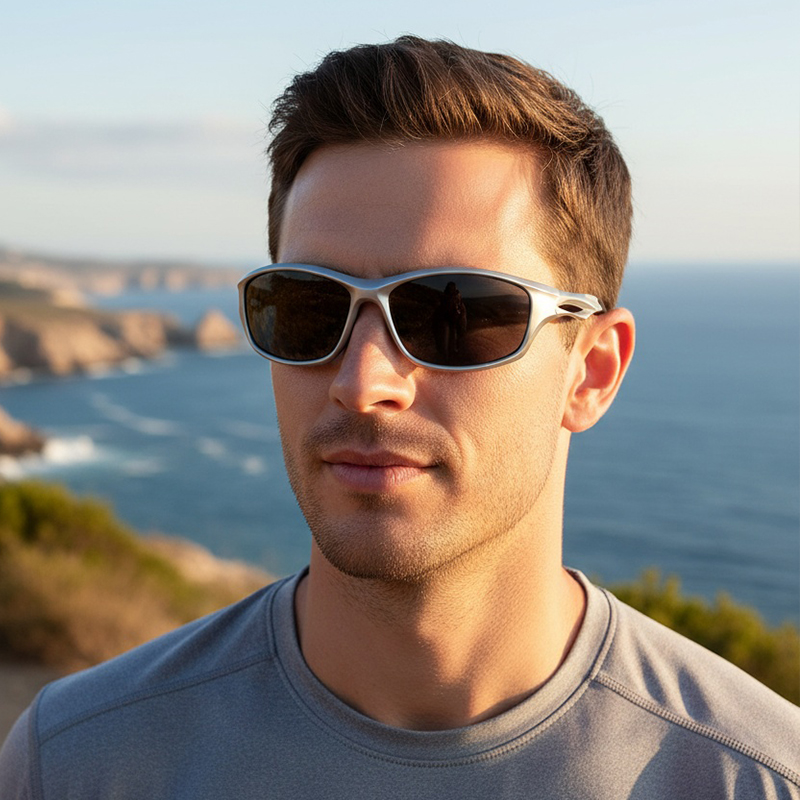 Sports Cycling Sunglasses For  - Men'S Mountain Biking Shoes บทวิจารณ์และราคา