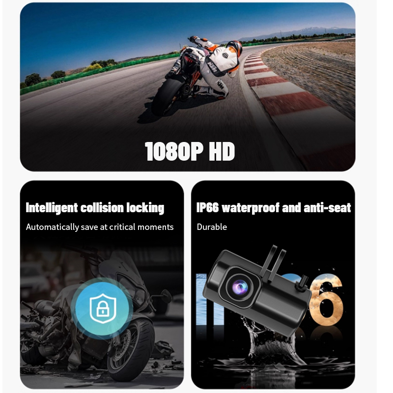 1080P Motorcycle DVR Full Body - Mountain Biking Iceland บทวิจารณ์และราคา
