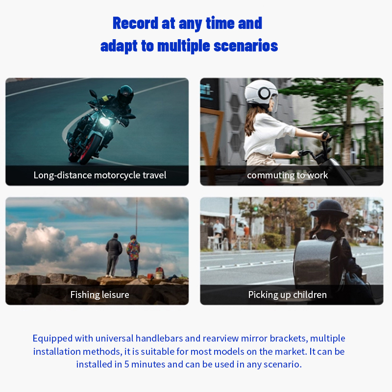 1080P Motorcycle DVR Full Body - Mountain Biking Iceland บทวิจารณ์และราคา