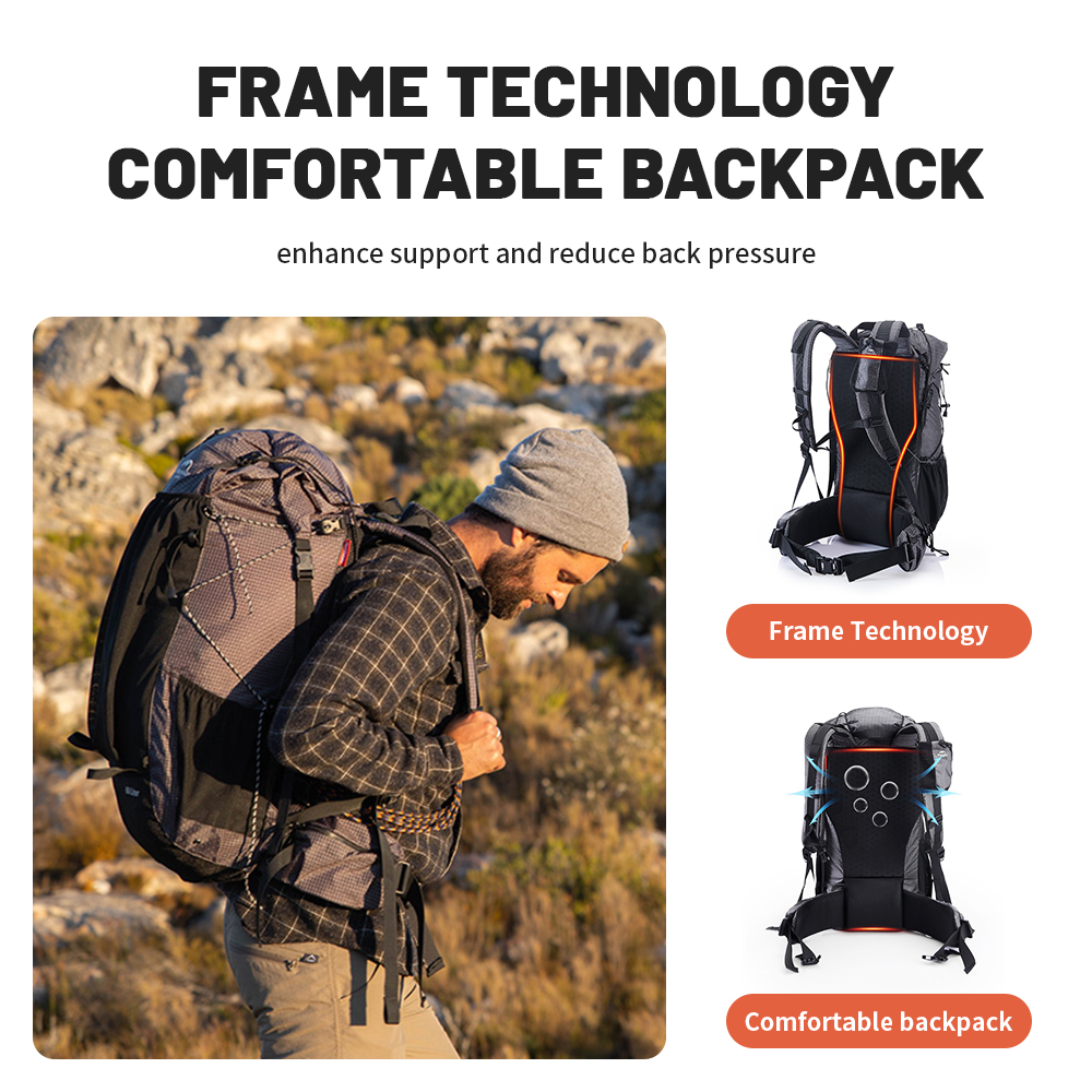 Naturehike Camping Backpack 60 - Mountain Biking Backpack บทวิจารณ์และราคา