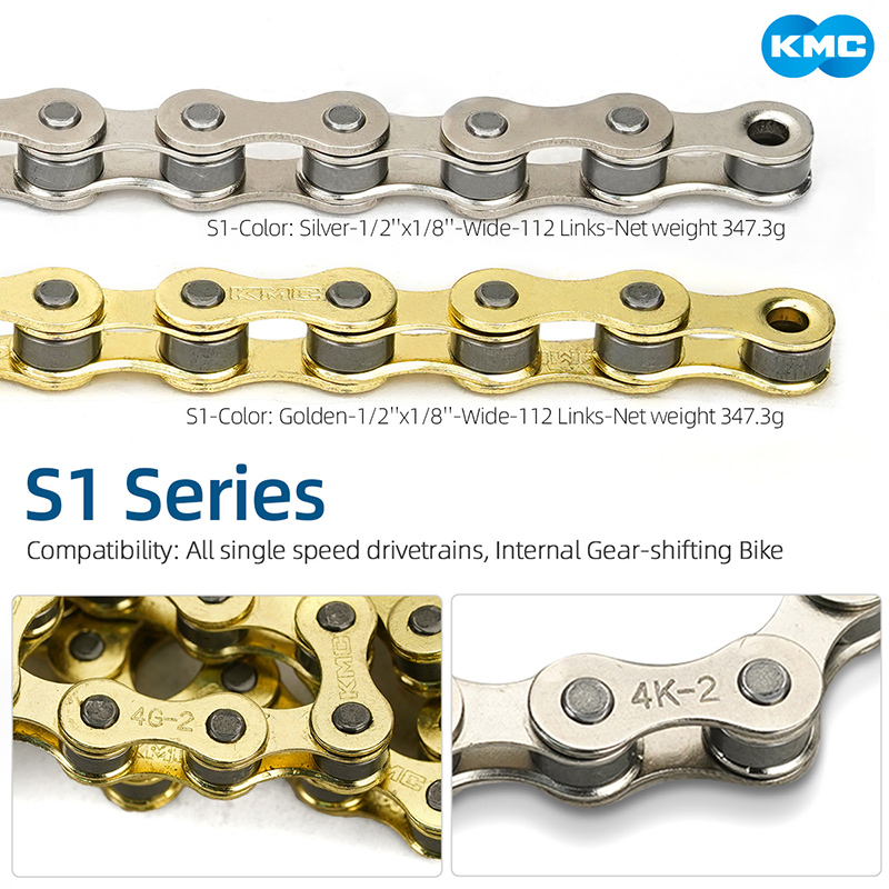 KMC bicycle chain single speed - Mountain Biking Track บทวิจารณ์และราคา
