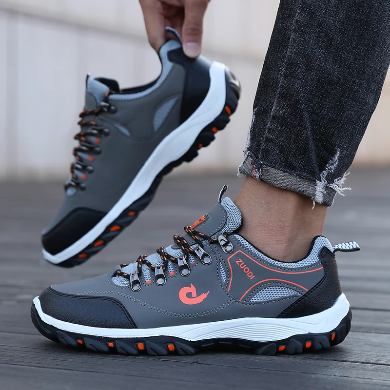 Hiking Boots Men's Black Sneak - Men'S Mountain Biking Shoes บทวิจารณ์และราคา