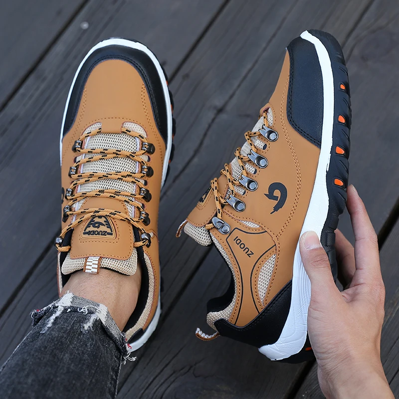 Hiking Boots Men's Black Sneak - Men'S Mountain Biking Shoes บทวิจารณ์และราคา