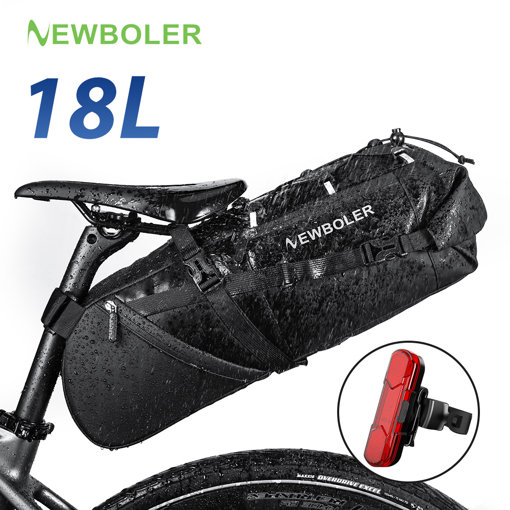 NEWBOLER 18L Bike Saddle Bag W - Mountain Biking Waist Pack บทวิจารณ์และราคา