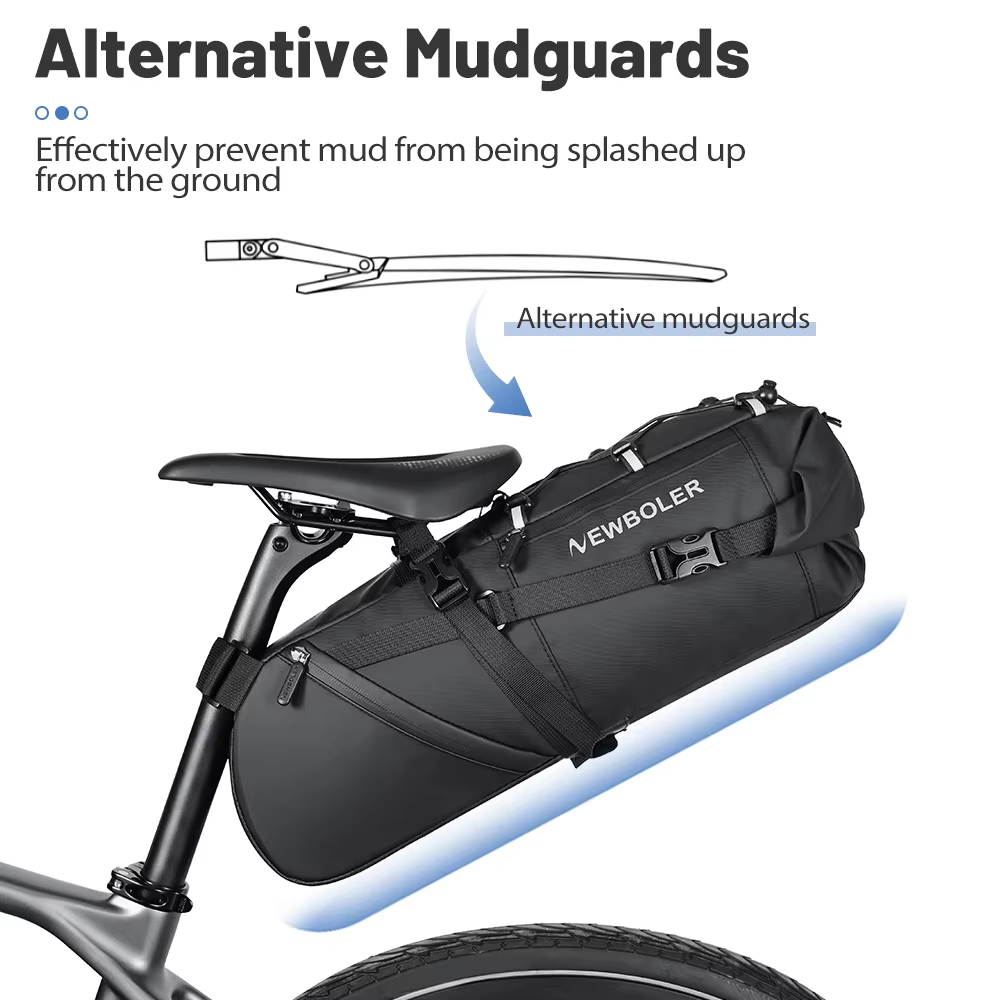 NEWBOLER 18L Bike Saddle Bag W - Mountain Biking Waist Pack บทวิจารณ์และราคา