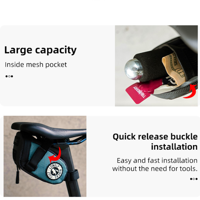 ULAC Cycling Seat Bag 0.6/1/1. - Mountain Biking Waist Pack บทวิจารณ์และราคา