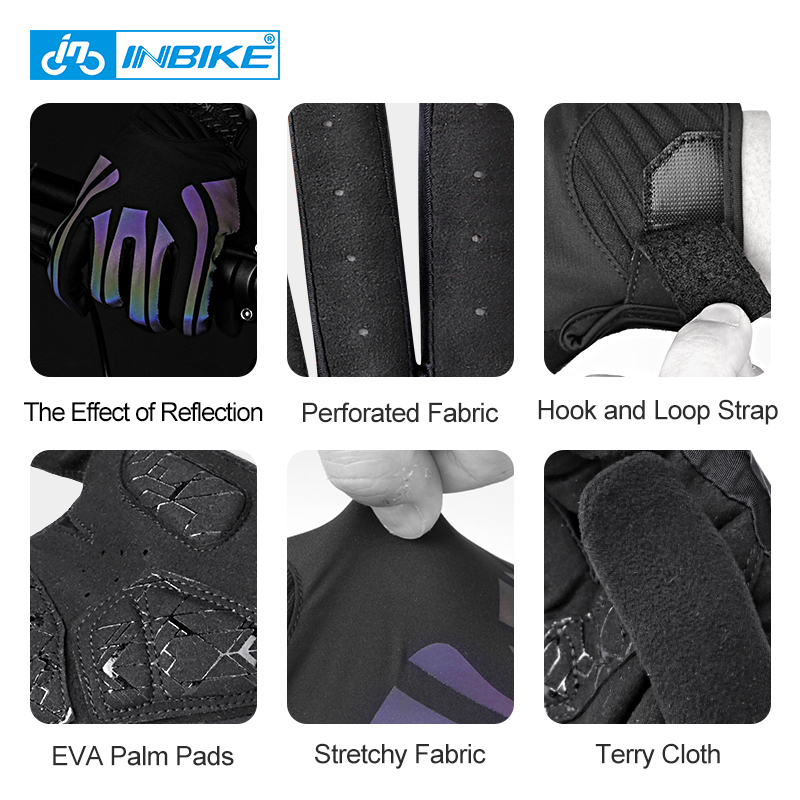 INBIKE Cycling Finger Gloves T - Mountain Biking For Fitness บทวิจารณ์และราคา