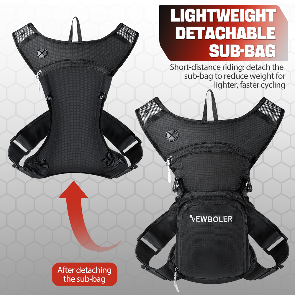NEWBOLER 8L Motorcycle Cycling - Mountain Biking Backpack บทวิจารณ์และราคา