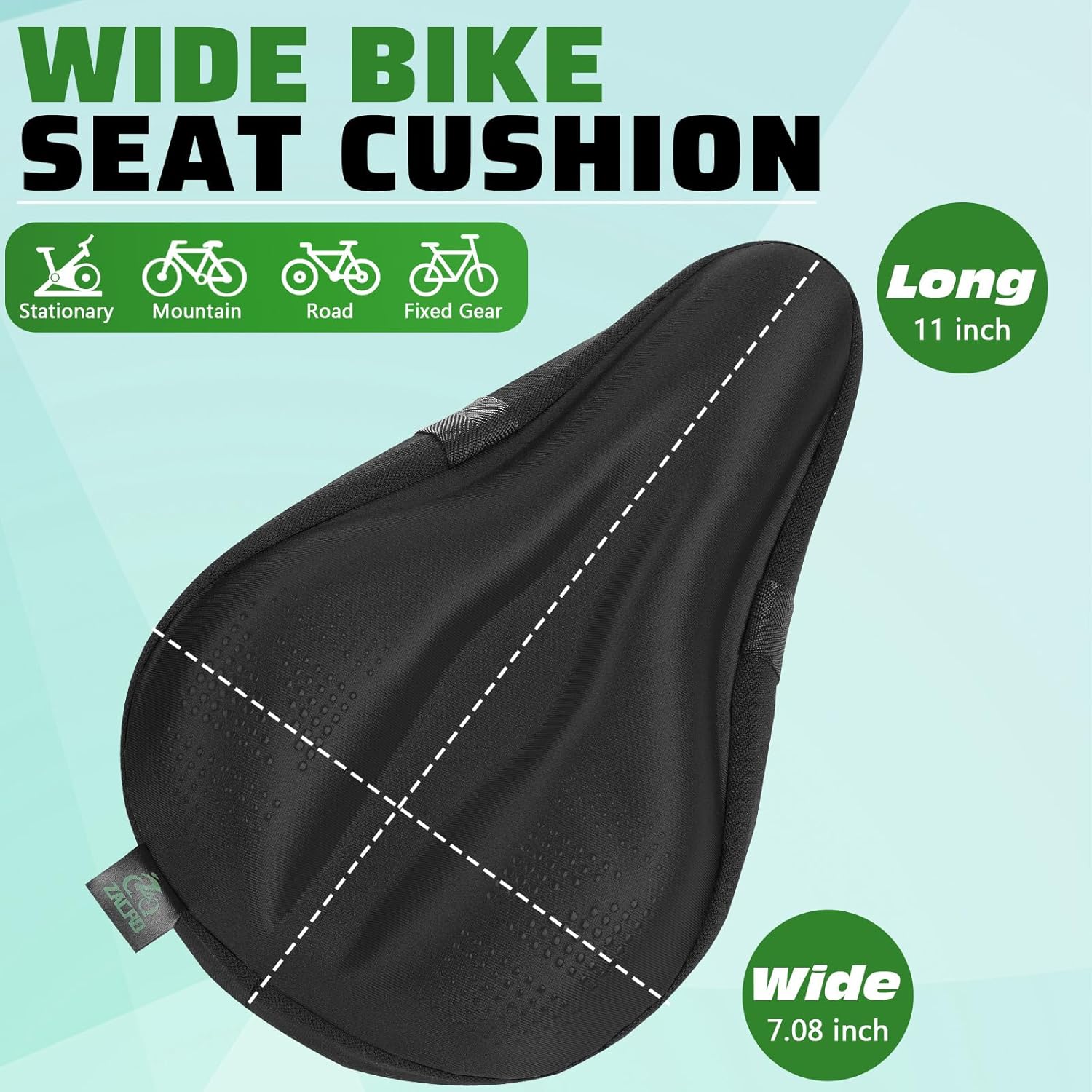 Gel Bike Seat Cushion Cover fo - Mountain Biking Images บทวิจารณ์และราคา