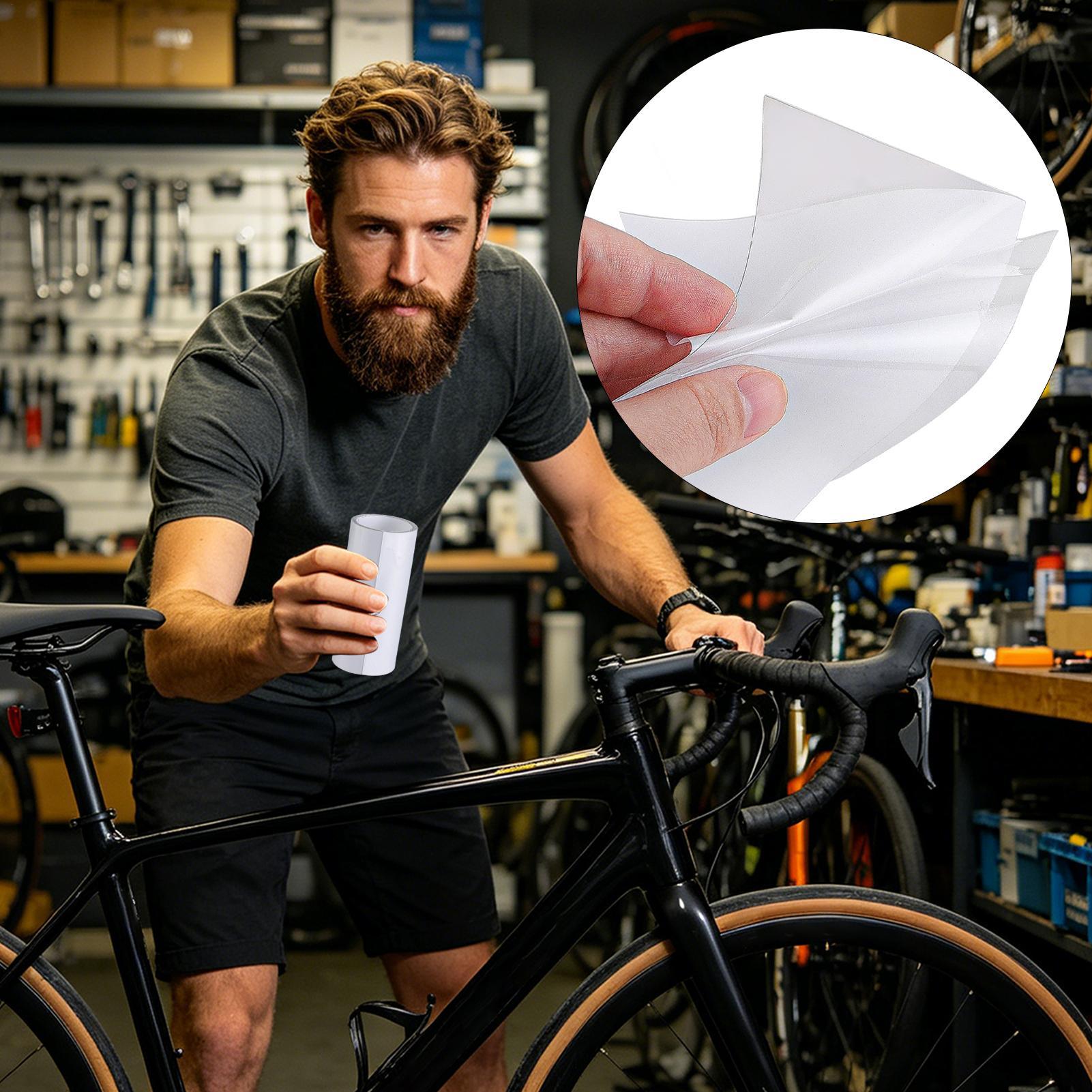 Bike Wraps For Frame Clear Pvc - Chainstay Protector Wrap บทวิจารณ์และราคา