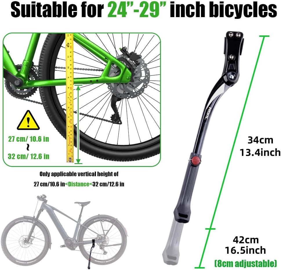 Bike Kickstand Adjustable for  - Mountain Biking Images บทวิจารณ์และราคา