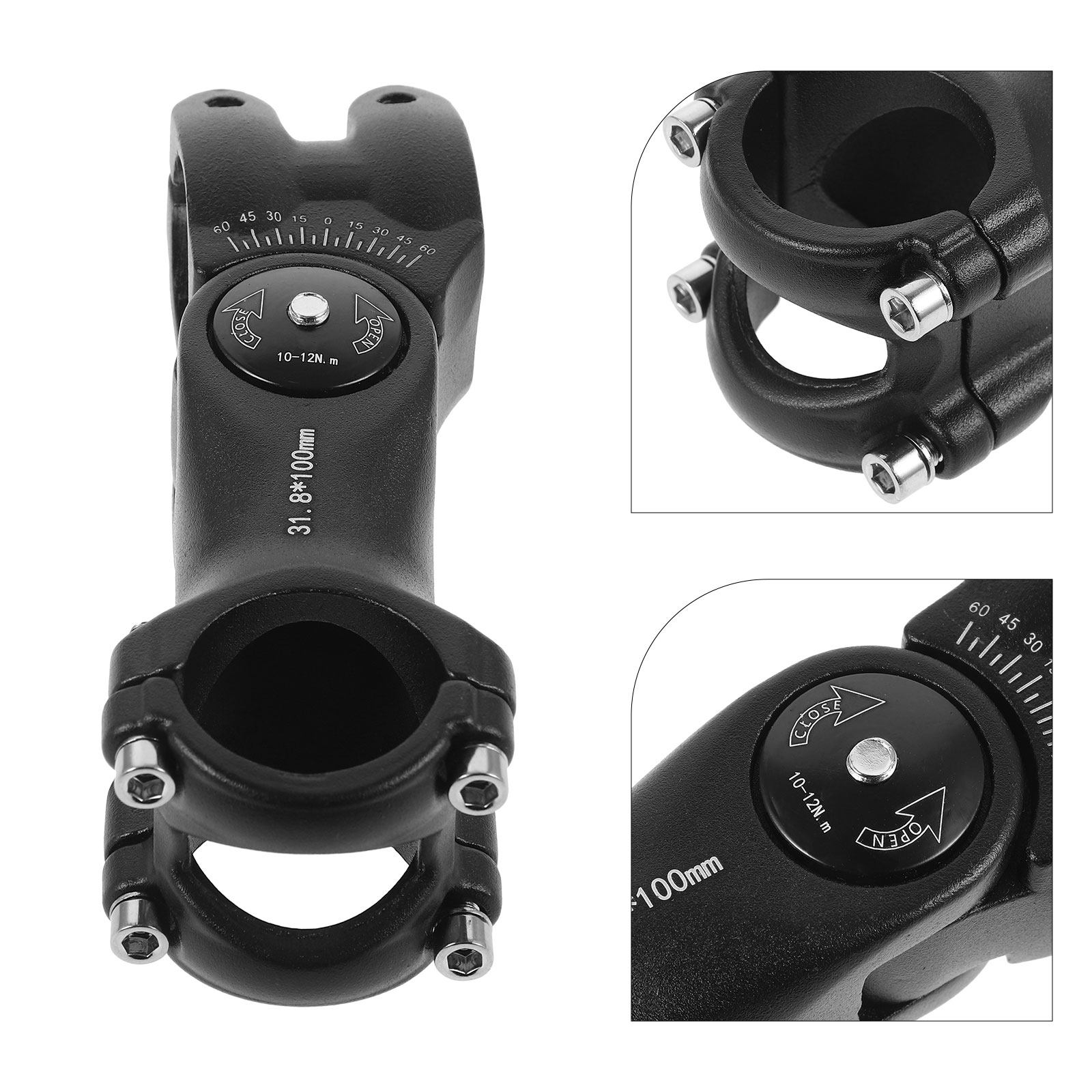 Adjustable Bike Stem Aluminum  - Mountain Biking Track บทวิจารณ์และราคา