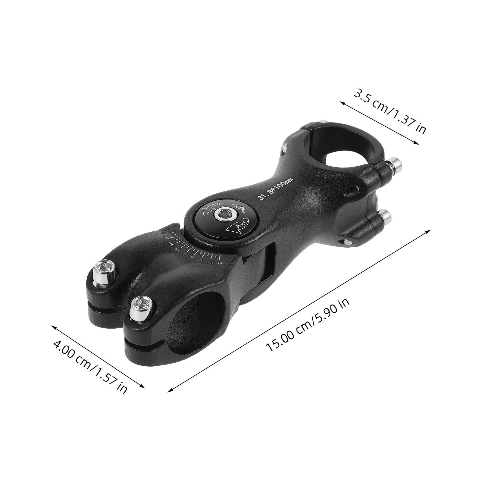 Adjustable Bike Stem Aluminum  - Mountain Biking Track บทวิจารณ์และราคา