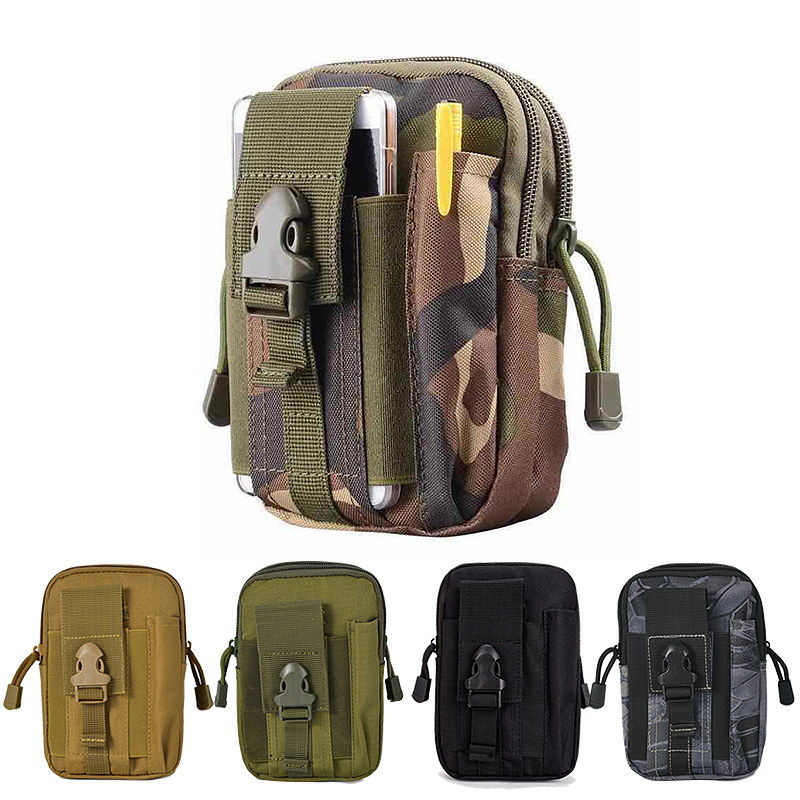 Tactical Molle Pouch Belt Wais - Mountain Biking Waist Pack บทวิจารณ์และราคา