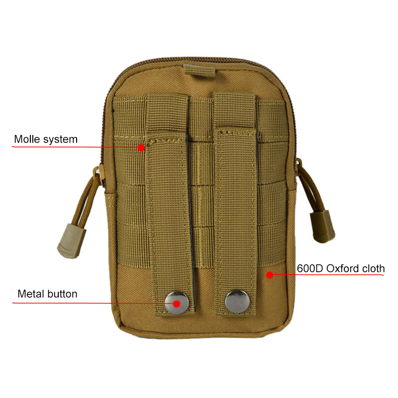 Tactical Molle Pouch Belt Wais - Mountain Biking Waist Pack บทวิจารณ์และราคา