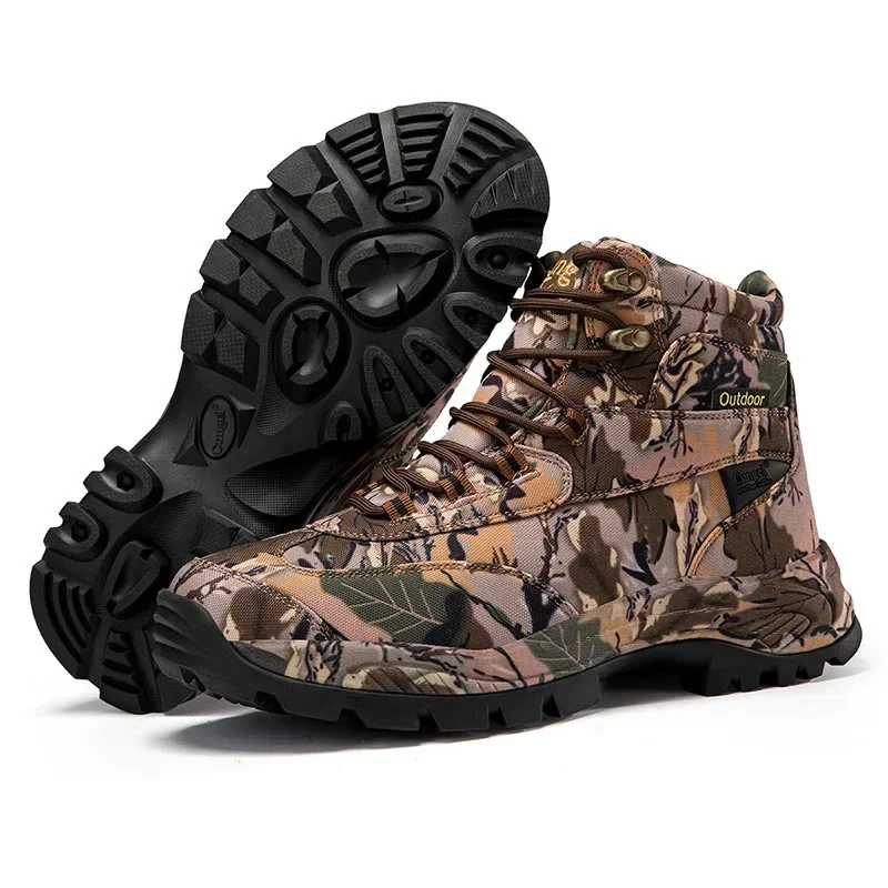 Men's High Top Camouflage Hunt - Men'S Mountain Biking Shoes บทวิจารณ์และราคา