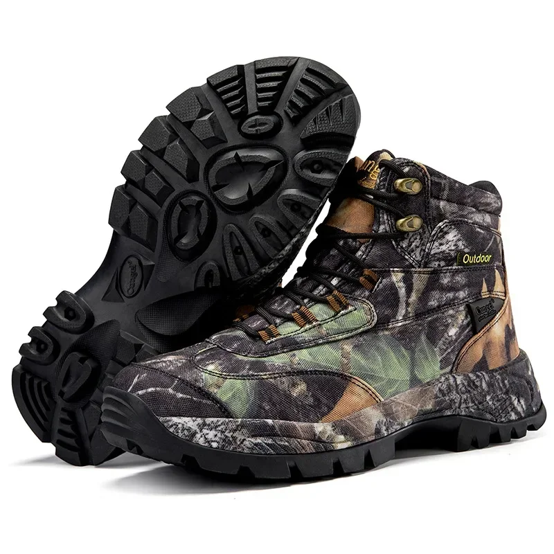 Men's High Top Camouflage Hunt - Men'S Mountain Biking Shoes บทวิจารณ์และราคา