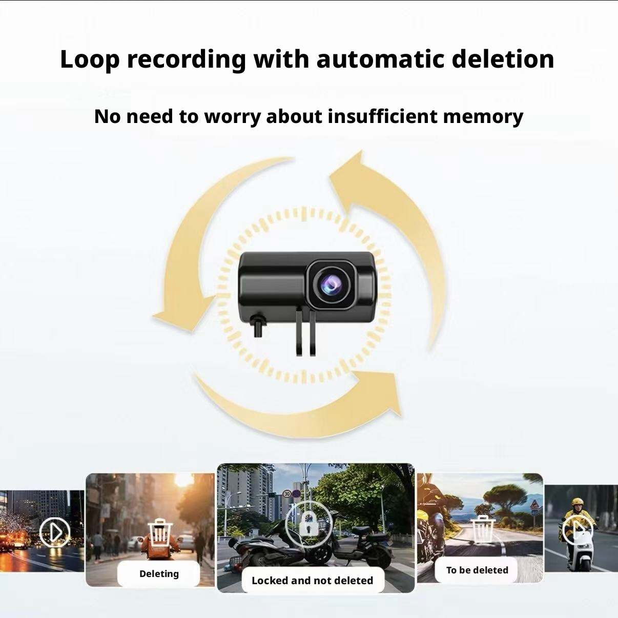 1080P HD Motorcycle Driving Da - Mountain Biking Images บทวิจารณ์และราคา