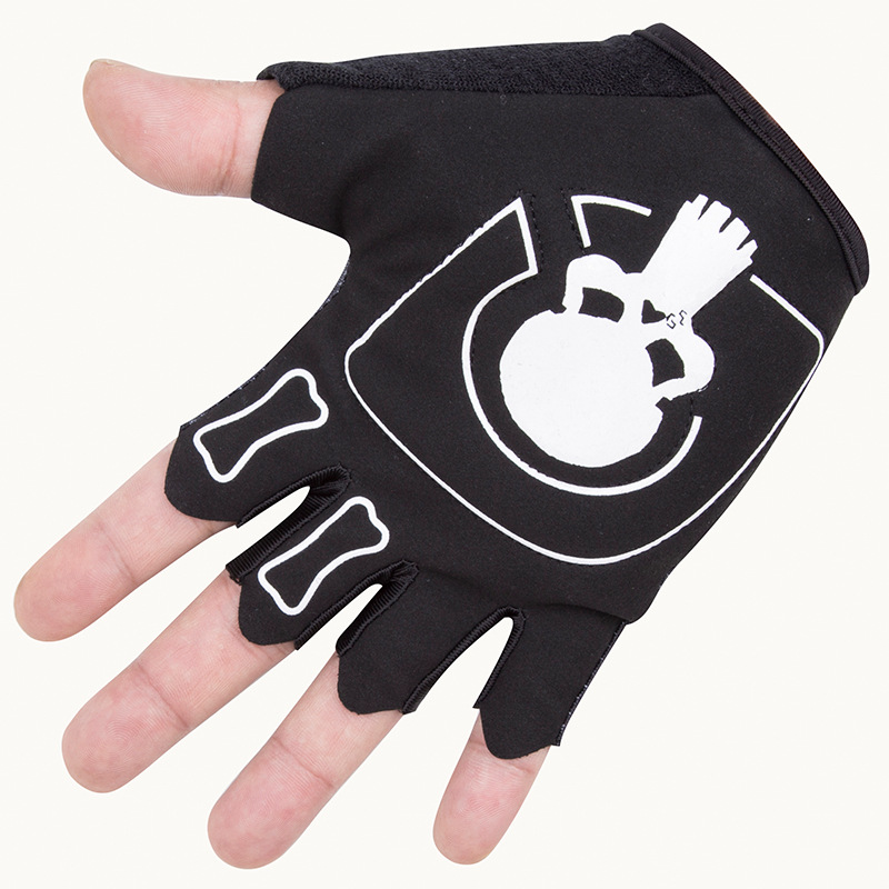 Cycling Gloves Short Finger Sk - Mountain Biking For Fitness บทวิจารณ์และราคา