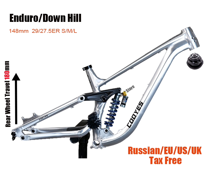 Full Suspension Frame FR/DH/AM - Mountain Biking Track บทวิจารณ์และราคา