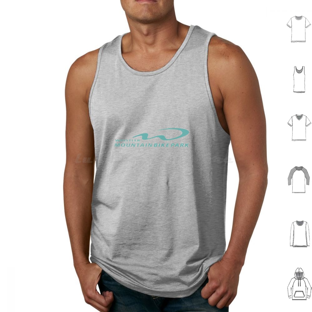 Whistler Tank Tops Vest Sleeve - Mountain Biking Whistler บทวิจารณ์และราคา