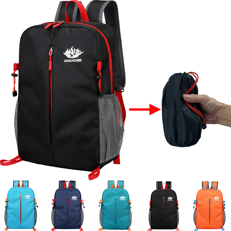 15L Portable Day Pack Foldable - Mountain Biking Backpack บทวิจารณ์และราคา
