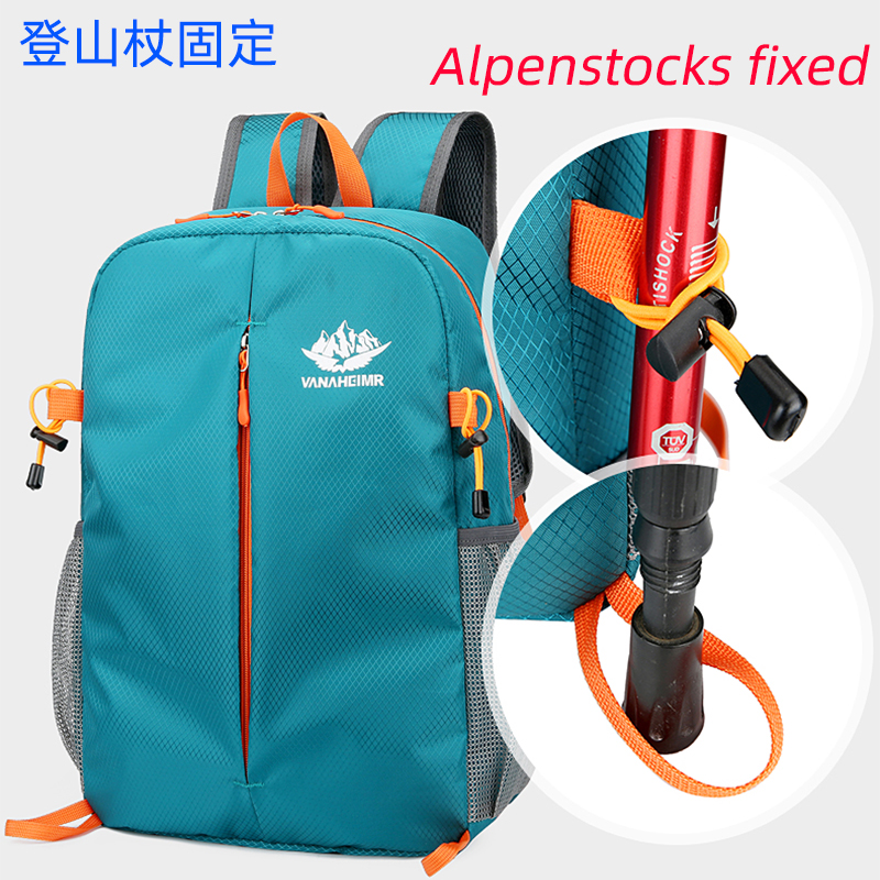 15L Portable Day Pack Foldable - Mountain Biking Backpack บทวิจารณ์และราคา