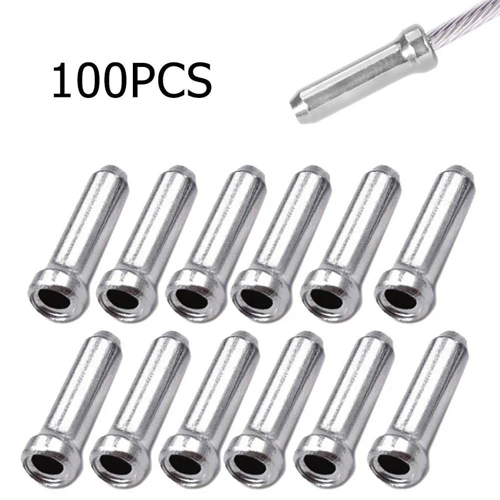 100pcs Bike Cable Tip Set Alum - Mountain Biking Tips บทวิจารณ์และราคา