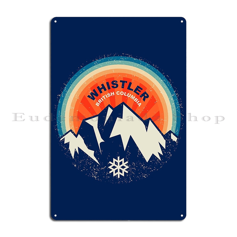 Retro Ski Whistler B.C Canada  - Mountain Biking Whistler บทวิจารณ์และราคา