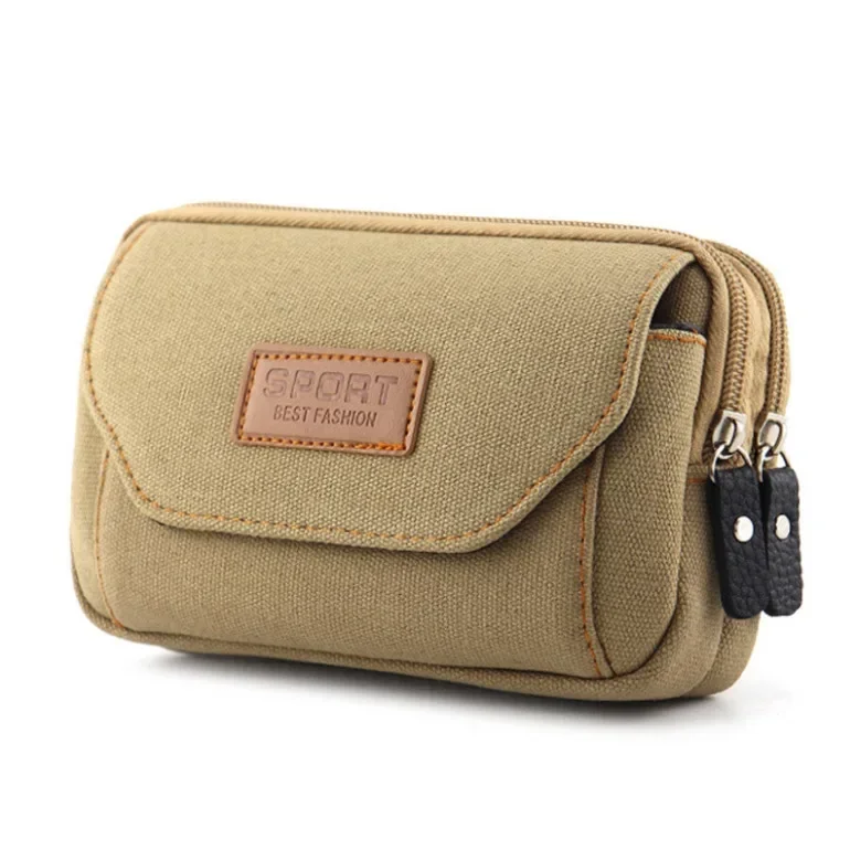 6.5 Inches Men Soft Pouch Belt - Mountain Biking Waist Pack บทวิจารณ์และราคา