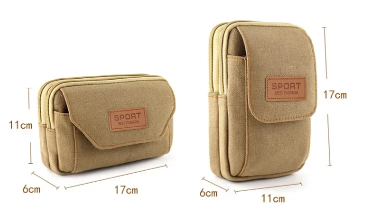 6.5 Inches Men Soft Pouch Belt - Mountain Biking Waist Pack บทวิจารณ์และราคา