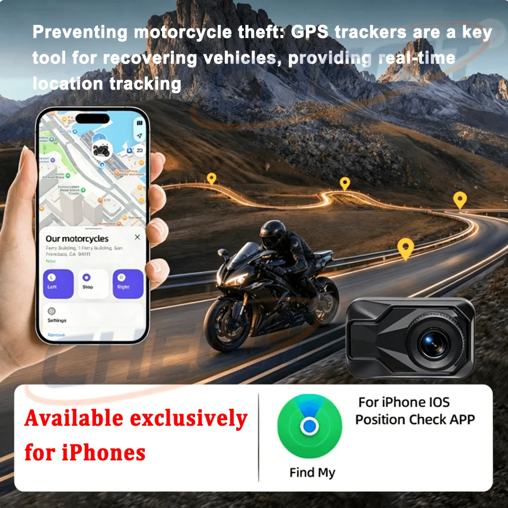 Motorcycle DVR 2K HD WiFi & AP - Mountain Biking Images บทวิจารณ์และราคา