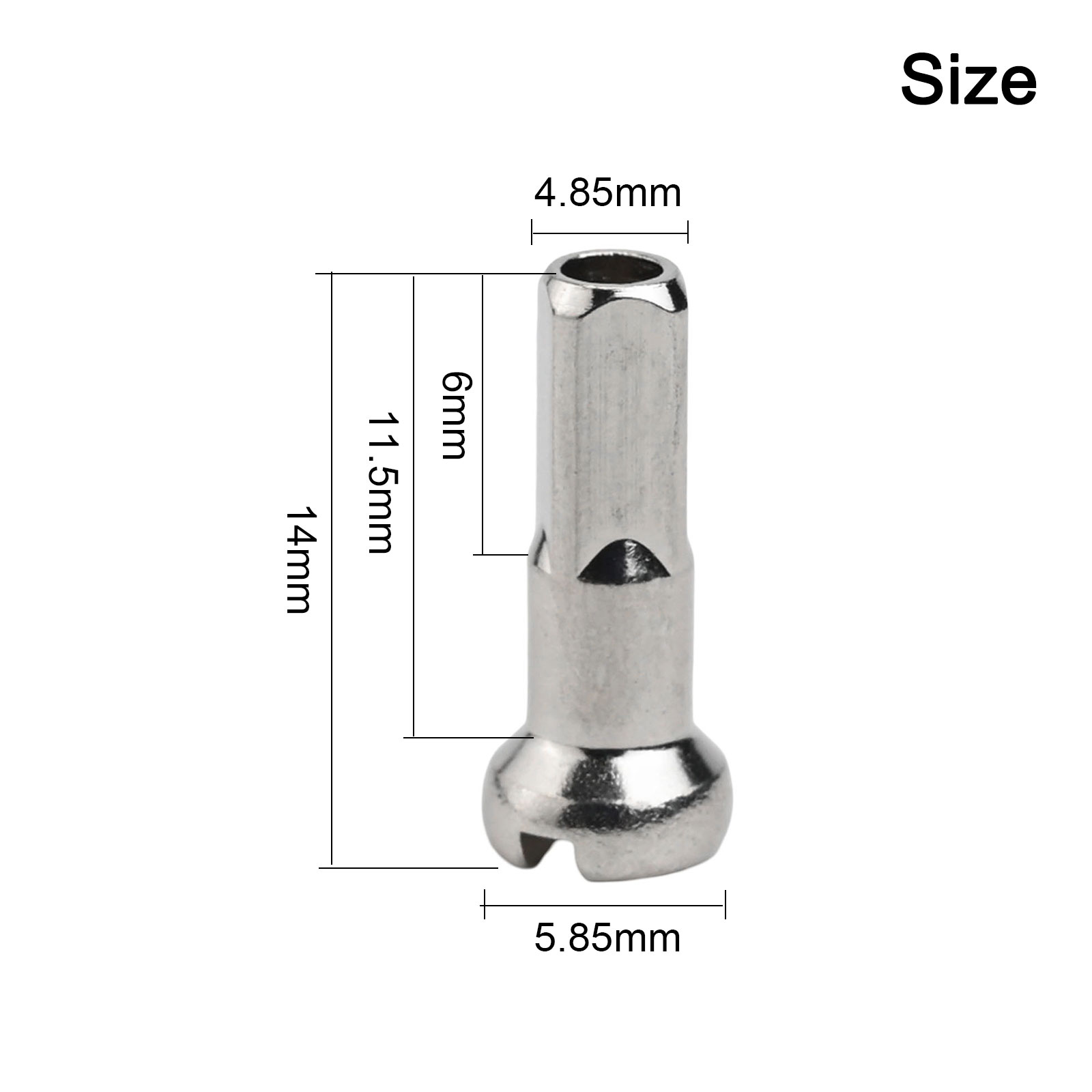 50pcs Bike Brass Spoke Nipples - Mountain Biking Tips บทวิจารณ์และราคา