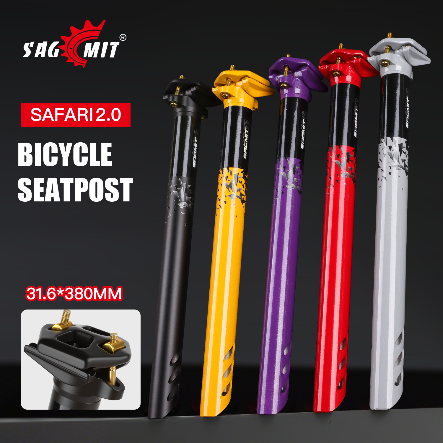 SAGMIT mountain bike aluminum  - Mountain Biking Track บทวิจารณ์และราคา