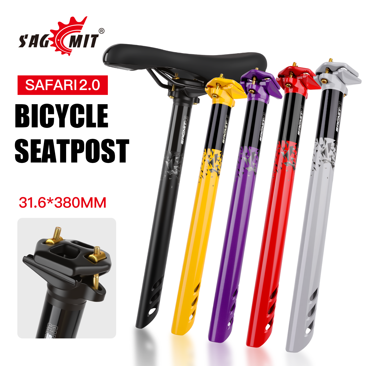 SAGMIT mountain bike aluminum  - Mountain Biking Track บทวิจารณ์และราคา