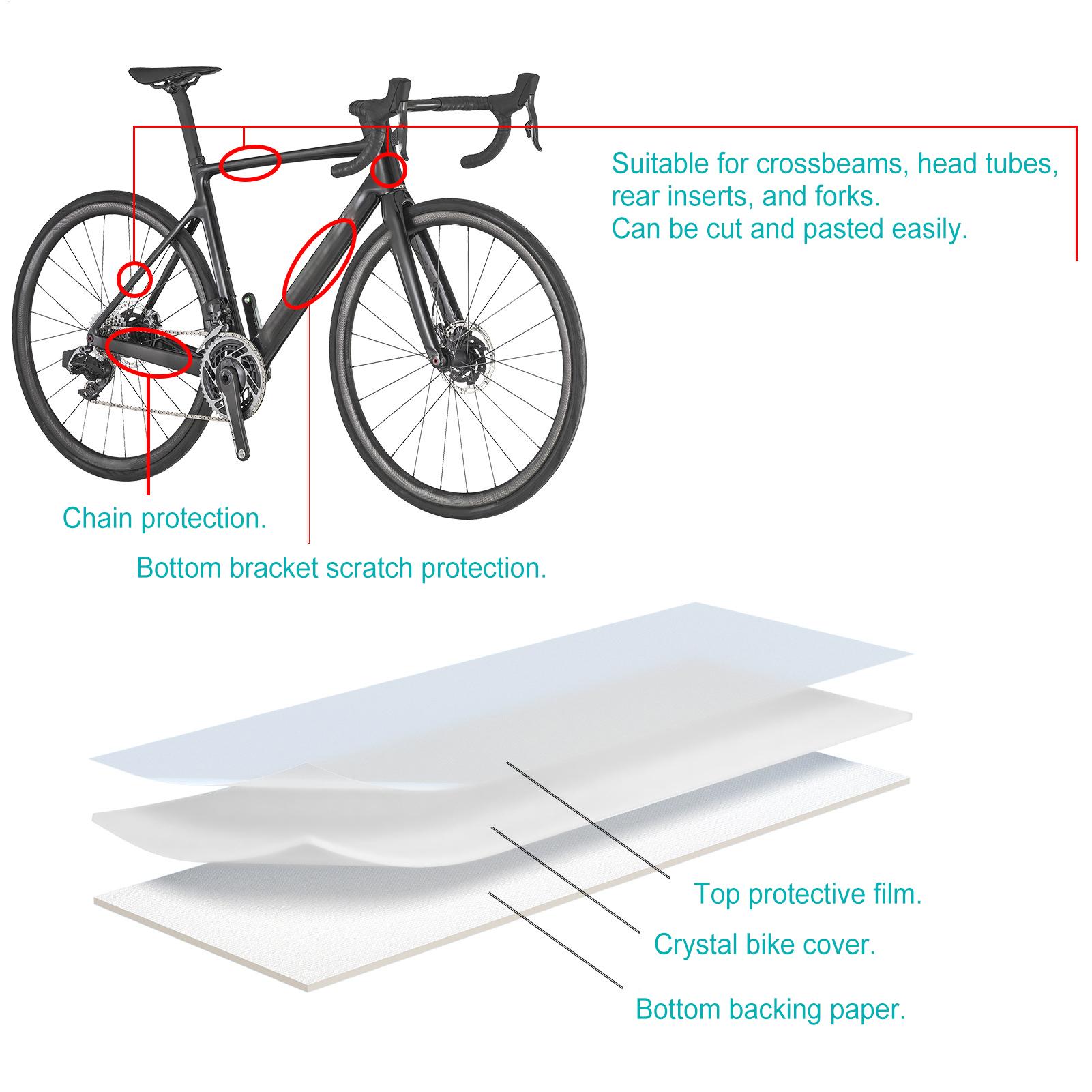 Bike Protection Tape Clear Pvc - Chainstay Protector Wrap บทวิจารณ์และราคา