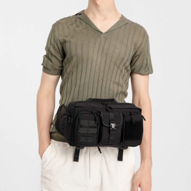 Men's Tactical Waist Bag Outdo - Mountain Biking Waist Pack บทวิจารณ์และราคา