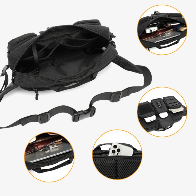 Men's Tactical Waist Bag Outdo - Mountain Biking Waist Pack บทวิจารณ์และราคา