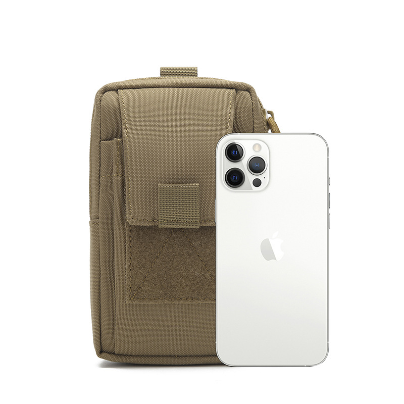 Tactical MOLLE Phone Pouch Bag - Mountain Biking Waist Pack บทวิจารณ์และราคา