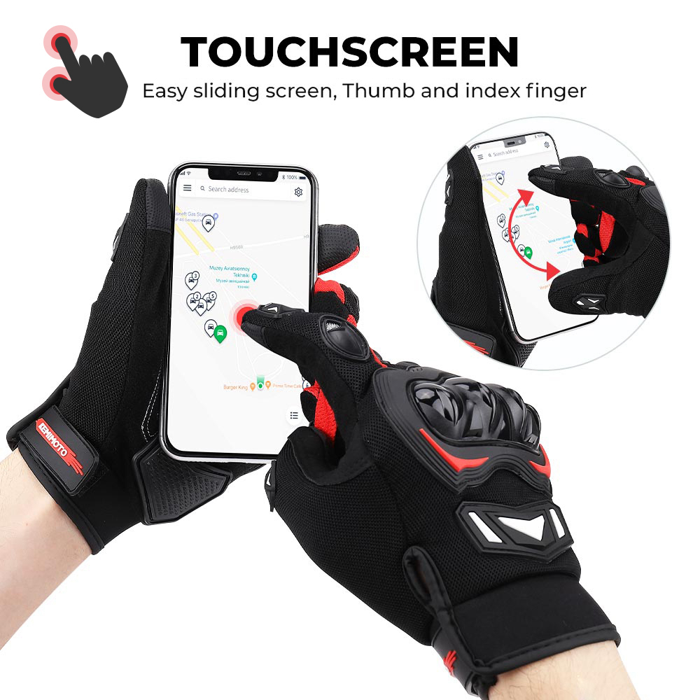 KEMITOUR Summer Motorcycle Glo - Mountain Biking Gloves บทวิจารณ์และราคา